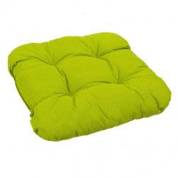 Extra měkký pohodlný podsedák pro židle / křesla / lavice, zelený, 38x38 cm