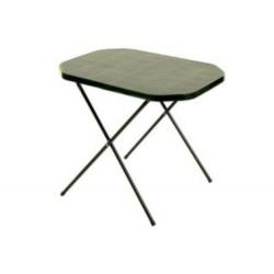 Balkonový / kempinkový stolek hliníkový, skládací, 70x53 cm