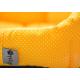 Žlutý pelíšek pro psa s nepromokavým dnem venkovní + vnitřní, pratelný, 50 cm